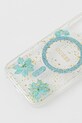 Θήκη κινητού Guess iPhone 16 GUHMP16SRBFGFGMQ τιρκουάζ AA00