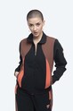Μπλούζα Wood Wood Evonn x Fila χωρίς κουκούλα μαύρο 688378.B028