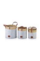 Σετ από καλάθια αποθήκευσης Affek Design 3-pack πολύχρωμο HIWB7126.PROM
