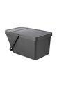 Κάδος σκουπιδιών Brabantia Sort & Go Stackable 20 l 277726 γκρί
