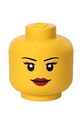 Δοχείο με καπάκι Lego κίτρινο 40320805