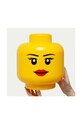 Δοχείο με καπάκι Lego κίτρινο 40320805