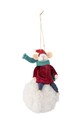 Στολίδι Bloomingville Peo Ornament κόκκινο 82060035