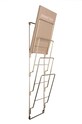 Εφημερίδα τοίχου Present Time Rack Wire CR120GD πολύχρωμο AA00