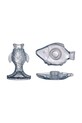 Διακοσμητικό κηροπήγιο Bloomingville Linley 2-pack μπλε 82061821