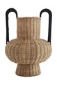 Rattanvase μπεζ MKR2415