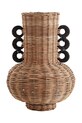 Rattanvase μπεζ MKR2401