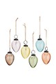 Χριστουγεννιάτικα στολίδια Glasseastereggs 6-pack πολύχρωμο EV.24310