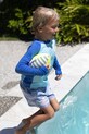Μπάλα SunnyLife Neoprene Football Tides Out Citrus S51NFBML πολύχρωμο