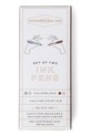 Lifestyle Στυλό Designworks Ink Colorblock Pens Lavender 2-pack DCBS.1014EU πολύχρωμο