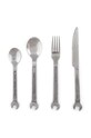 Σετ μαχαιροπήρουνων Seletti Machine Collection 4-pack γκρί 10940