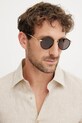 Γυαλιά ηλίου Bottega Veneta ομοιόμορφος χρυσαφί BV1389S