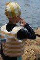 Lifestyle Παιδικό σκουφάκι κολύμβησης SunnyLife Finn the Fish S51SCMST κίτρινο