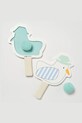 Σετ ρακέτες παραλίας και μπαλάκια SunnyLife Sammy the Seagull Blue Stripe 4-pack μπλε S51KVBML