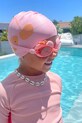 Παιδικό σκουφάκι κολύμβησης SunnyLife Cotton Candy ροζ S51SCCCP