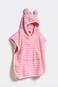Lifestyle Παιδική πετσέτα με κουκούλα SunnyLife Cotton Candy Pink Stripe S51KHTPK ροζ