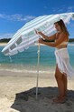 Ομπρέλα παραλίας SunnyLife La Palma Sage Stripe S51CBUSS
