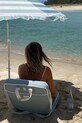 Ομπρέλα παραλίας SunnyLife La Palma Sage Stripe S51CBUSS