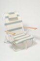 Καρέκλα θαλάσσης SunnyLife La Palma Sage Stripe S51DBCPA πράσινο AA00