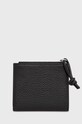 Αξεσουάρ Δερμάτινο πορτοφόλι Emporio Armani Y4R262.Y068E.NOS μαύρο