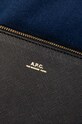 Δερμάτινη τσάντα A.P.C. Sac Sarah PXBJQ-F61404 BLACK PXBJQ.F61404