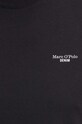 Βαμβακερό μπλουζάκι Marc O'Polo DENIM B61202151060 μαύρο