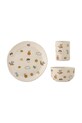 Παιδικό σετ πρωινού Bloomingville Agnes 3-pack πολύχρωμο 82060925