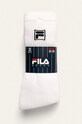 Fila - Κάλτσες (3-pack) F9000.M λευκό AW19