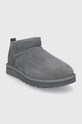 Μπότες σουέτ UGG Classic Ultra Mini 1116109.GREY γκρί AW22