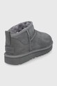 Παπούτσια Μπότες σουέτ UGG Classic Ultra Mini 1116109.GREY γκρί