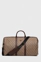 Τσάντα Guess απομίμηση λείου δέρματος καφέ TMEVZL.P2235