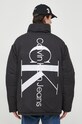 Μπουφάν δυο όψεων Calvin Klein Jeans J30J324438 μαύρο