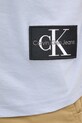 Βαμβακερό μπλουζάκι Calvin Klein Jeans J30J323482 μπλε