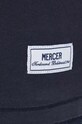Βαμβακερό μπλουζάκι The Mercer Brand MEAP233006 σκούρο μπλε