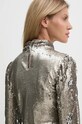 Μπλουζάκι Bruuns Bazaar MoeaBBAniqa blouse ασημί BBW4155