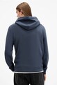 Ρούχα Βαμβακερή μπλούζα AllSaints RAVEN OTH HOODY M003NZ σκούρο μπλε