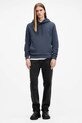 Βαμβακερή μπλούζα AllSaints RAVEN OTH HOODY σκούρο μπλε M003NZ
