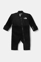Ολόσωμη φόρμα μωρού The North Face BABDENALI ONE PIECE SET NF0A88W0JK31 μαύρο AW24