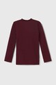 Παιδικό μακρυμάνικο adidas Performance TEAM BASE TEE Y GN7510 μπορντό AW24