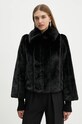 Παλτό Patrizia Pepe 2O0138.E5T7 μαύρο AW24