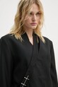 Μπλέιζερ με μίγμα μαλλιού Heliot Emil AW24.M.04.045.BLK01