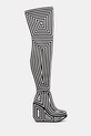 Μπότες United Nude Wa Long Boot Hi 1087851082 μαύρο AW24