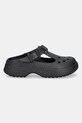 Παντόφλες Crocs Classic Mary Jane Glitter Clog 210737.001 μαύρο AW24