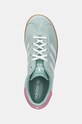Παιδικά sneakers σουέτ adidas Originals GAZELLE πράσινο IG9152