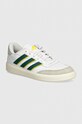 Αθλητικά adidas Courtblock απομίμηση λείου δέρματος λευκό IG6864