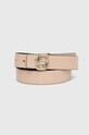 Αναστρέψιμη δερμάτινη ζώνη BOSS 50517503 μαύρο AW24