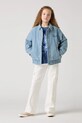 Παιδικά τζιν Levi's 94 BAGGY CARGO με ρύθμιση λευκό 4EK991