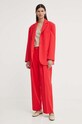 Παντελόνι 2NDDAY 2ND Carter - Attired Suiting 2244160119 κόκκινο AW24