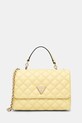 Τσάντα Guess GIULLY συνθετικό κίτρινο HWQG87.48200