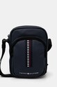 Σακίδιο Tommy Hilfiger υφασμάτινο σκούρο μπλε AM0AM12727